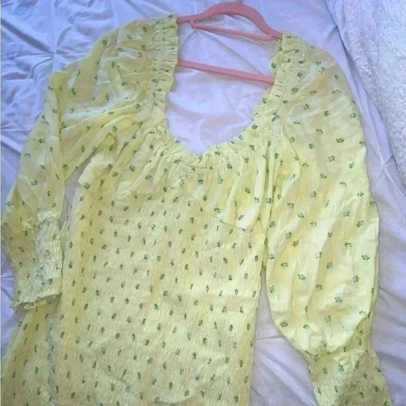 Faithful The Brand Gombardy Mini Dress Bisset Foral print  SIZE 10 / XL - Picture 8 of 11